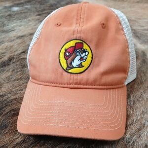 Buc-ee's Burnt Orange Trucker Hat with Mascot Patch